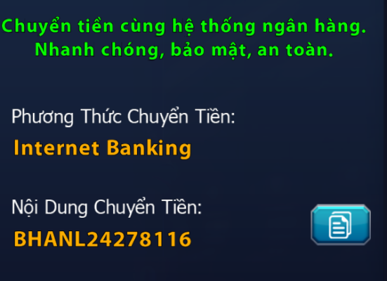 B52 Club cho phép thanh toán linh hoạt