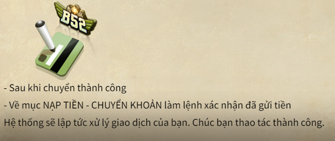 B52 Club Nạp Tiền Nhanh Chóng