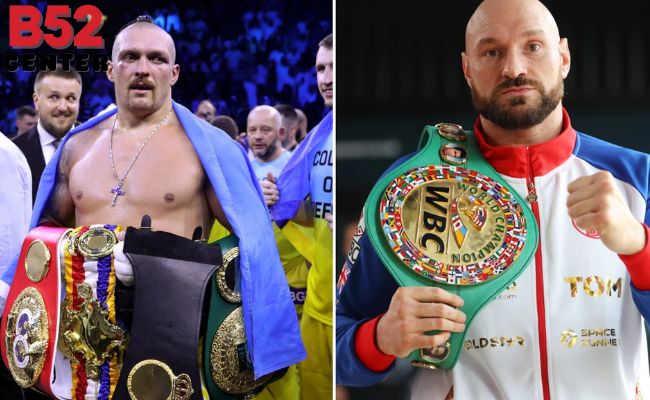 B52 Tài Trợ Cho Màn So Găng Quyền Anh Giữa Tyson Fury - Oleksandr Usyk