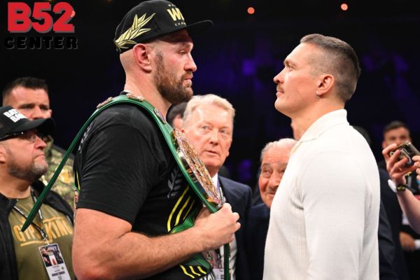B52 tài trợ cho màn so găng giữa Tyson Fury - Oleksandr Usyk